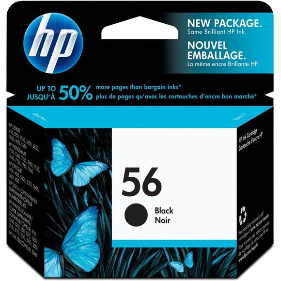 HP 56 Original Ink Cartridge - Single Pack (HEWC6656AN140)