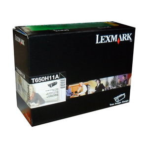 Lexmark T650, T/X652, 654, X651, 656, 658 Return Programme 25K Print Cartridge Part no.: T650H11A